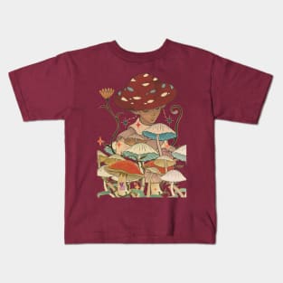 Mushroom Elf Kids T-Shirt